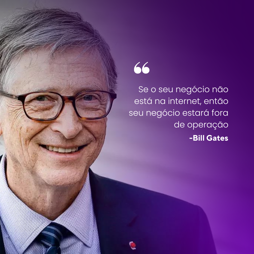 CD Criação de Sites 5 A Importância de um Site para Empresas na Era Digital: Uma Reflexão sobre a Citação de Bill Gates
